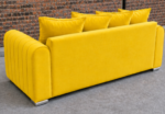 Living Room 2 Seater Sofa - Comfortable 2 Seater Sofa - Yellow Sofa - Image 4