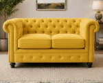 Living Room 2Seater Sofa - Chesterfield Premium 2 Seater Sofa