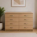 Stylish 4/4 Chest of Drawers – Contemporary Storage -  Chest of 4 Drawers