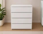Luxury Wooden Drawer Cabinet - Chest of 4 Drawers - Elegant furniture - Image 2