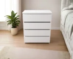 Luxury Wooden Drawer Cabinet - Chest of 4 Drawers - Elegant furniture - Image 3