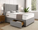 Double Divan Bed with Storage Drawers - Double Bed - Image 2