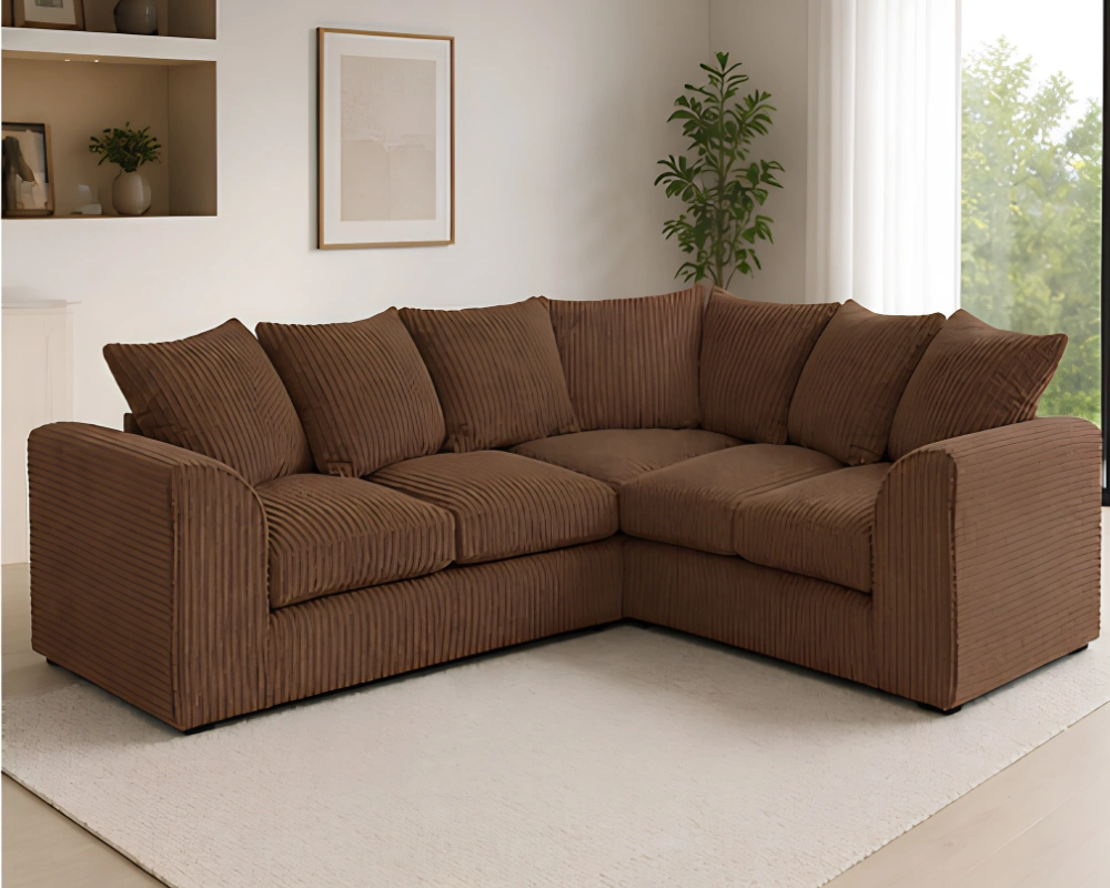 Dylan Sofa UK Premium Relaxation Sofa Designer Dylan 5 Seater Corner Sofa – Premium Comfort & Style - Modern Fabric Dylan 5 Seater Corner Sofa – Comfortable Seating - Image 1