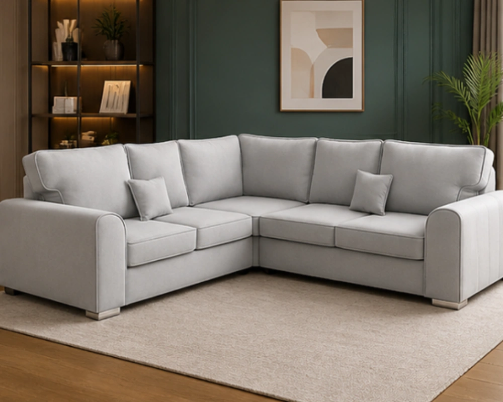 Dylan Sofa UK Soft Upholstered Sofa Modern Living Room Choice - 5 Seater Corner Sofa – Stylish & Durable Design - - Image 1