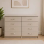 Chest of Drawers – Stylish Large Storage - Chest of 4/4 Drawers