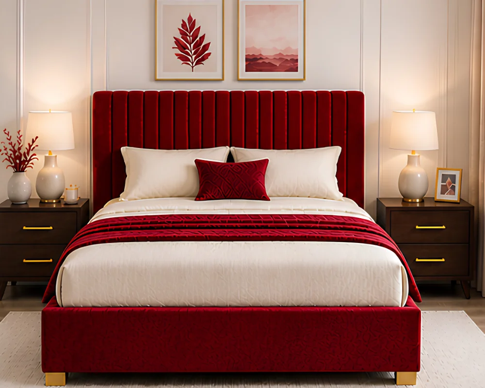 King Size Storage Divan Bed – Stylish Design & Premium Finish Divan Bed with Drawers - Handmade King Size Divan Bed Frame – Classic & Stylish Design - Image 1
