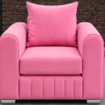 1 Seater Sofa - Pink Dylan Sofa - One Seater Sofa