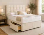 Comfortable King Size Divan Bed – Soft & Elegant Upholstery - Image 3