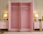 Luxury 4 Door Wardrobe with 2 Full Length Mirrors - 4 Door Wardrobe - Image 4