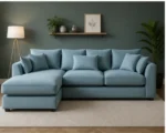 Modern Dylan 4 Seater Corner Sofa – Spacious Family Seating