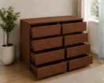 Chest of 4 Drawers – Elegant Designer Bedroom Chest - Chest of 4+4 Drawers