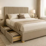 King Size Divan Bed - with Drawers - Bed with Storage