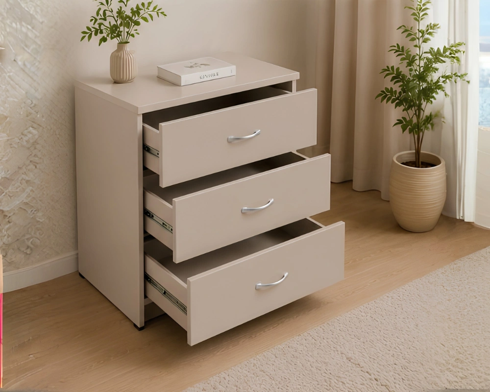 Premium Nightstand Furniture Unit Two Bedsides Table – Modern Bedroom Storage Cabinet - Image 1