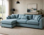 Modern Dylan 4 Seater Corner Sofa – Spacious Family Seating - Image 2
