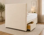 Comfortable King Size Divan Bed – Soft & Elegant Upholstery - Image 4
