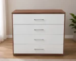 Luxury Spacious Wooden Drawer Cabinet - Chest of Four Drawers