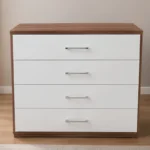 Luxury Spacious Wooden Drawer Cabinet - Chest of Four Drawers