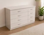 Chest of 4+4 Drawers - Luxury Wooden Drawer - Stylish Wooden Drawer - Image 5