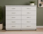 Chest of 5+5 Drawers - Stylish Drawer Storage - Modern Large Storage