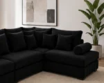L Shape 4 Seater Lilly Sofa – Elegant Living Room Furniture - Image 3