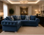 Verona Family Corner Sofa – Verona Fabric Corner Sofa -  5 Seater Corner Sofa - Image 2