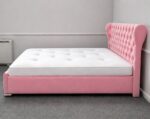 Premium Super King Bed - Oxford Wingback Super King Bed - Image 3