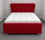 Double Bed New - Oxford Wingback Double Bed - Premium Double Bed
