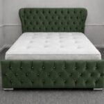 Oxford Wingback Double Bed Frame - Oxford Wingback Bed