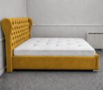 Oxford Wingback Classic King Bed Frame Oxford Wingback New - Image 2