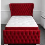 Oxford Wingback High Headboard Single Bed