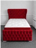 Oxford Wingback High Headboard Single Bed