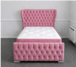 Oxford Wingback Modern Single Bed