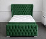 Oxford Wingback Classic-Single Bed Frame