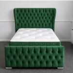 Oxford Wingback Classic-Single Bed Frame