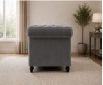 Nicole Velvet 3 Seater Sofa - Nicole Premium 3 Seater Sofa - Image 4