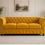 Living Room 3 Seater Sofa - Nicole Premium 3 Seater Sofa