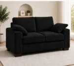 2 Seater Sofa - Black Sofa -Dylan New Sofa - Image 2