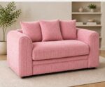 Dylan Sofa - Pink Dylan Sofa - Two Seater Sofa - Image 2