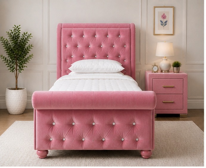WhatsApp Image 2026-05-02 at 1.11.47 AM (3) Sleigh Single Bed – High Quality Bed Frame - Image 1