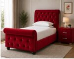 Sleigh Single Bed – Timeless Bedroom Furniture - Image 5