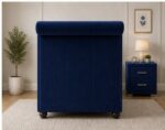 Sleigh Single Bed Frame - Image 3