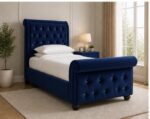 Sleigh Single Bed Frame - Image 5