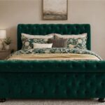 Sleigh King Size Bed Frame – Durable & Stylish