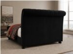 Luxury Sleigh Double Bed with Upholstered Finish - Image 4
