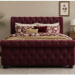 Sleigh Double Bed Frame