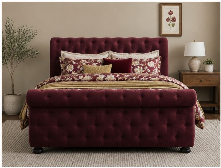 WhatsApp Image 2026-05-02 at 12.07.17 AM (3) Sleigh Double Bed Frame - Image 1