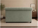 Premium Sleigh Double Bed – Soft Upholstered Design - Image 3