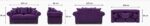 Two Seater Sofa - Elegant 2 Seater Sofa - Image 6