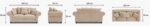 Comfortable 2 Seater Sofa - Ashwin Sofa - Image 6