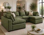 U Shape 6 Seater Sofa – Contemporary Design for Large Spaces - Image 2